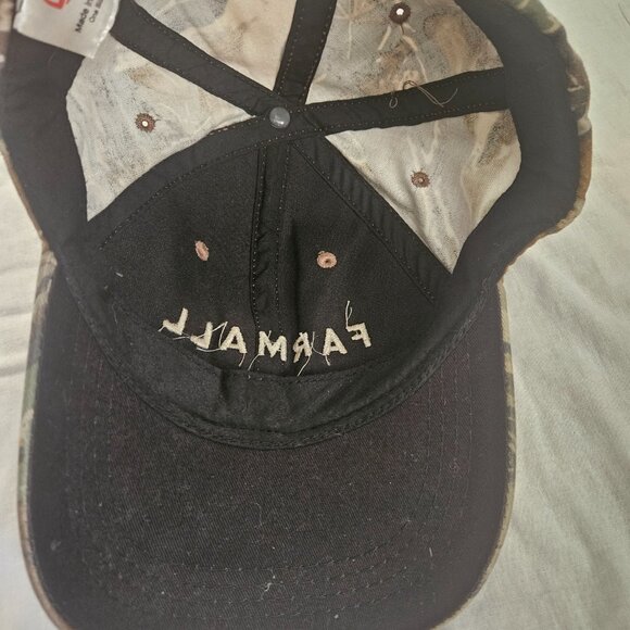 Farmall Camo Hunting Baseball Cap - Picture 2 of 5